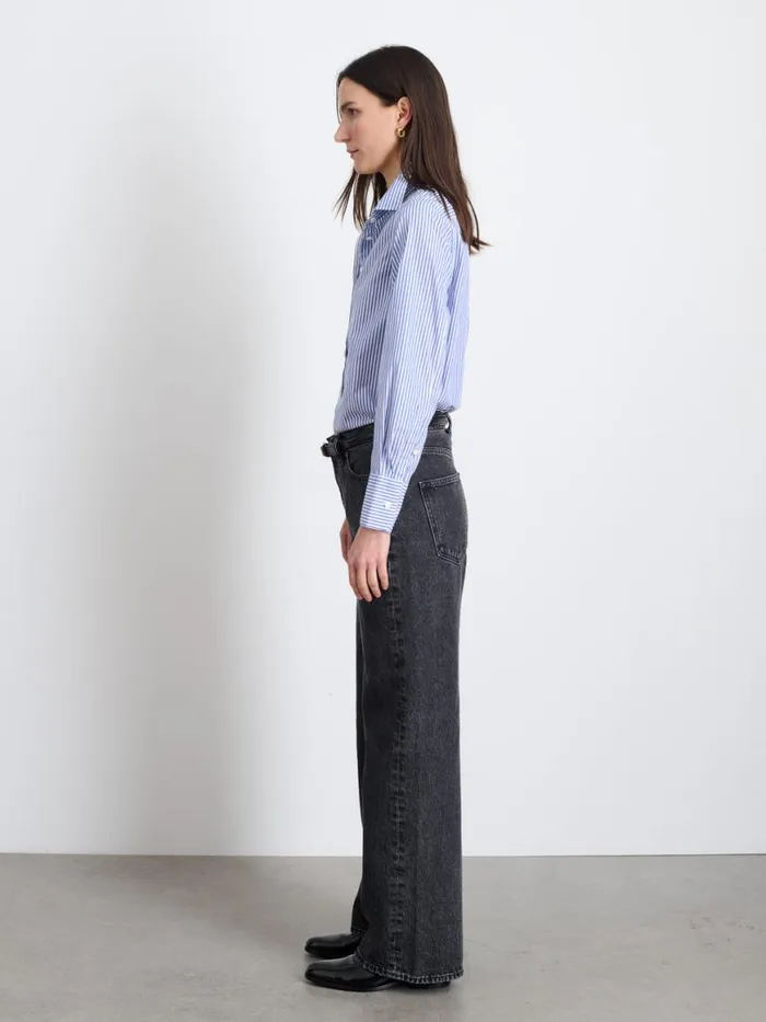 Alex Mill Val Shirt In Striped Poplin Women Shirts Tops