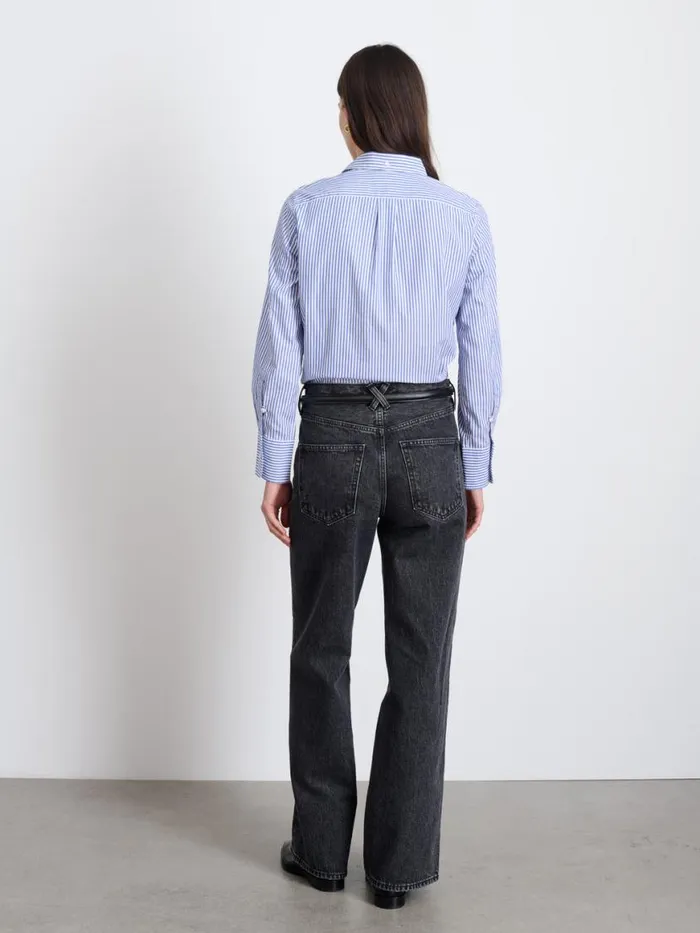 Alex Mill Val Shirt In Striped Poplin Women Shirts Tops