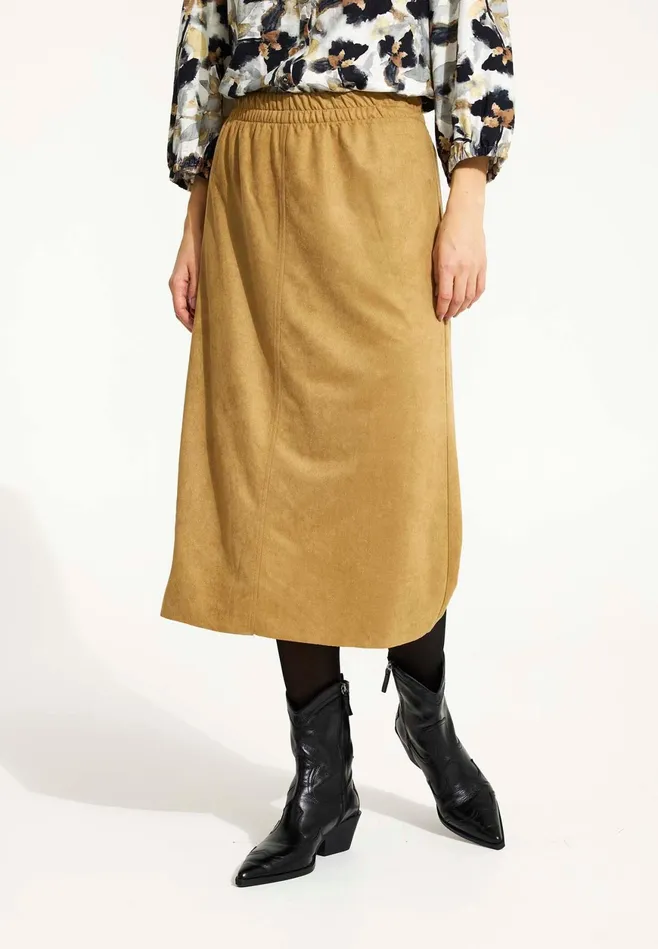 JESSICA SKIRT 16530 191 Sand 191 Women IN FRONT BLOUSES SHIRTS