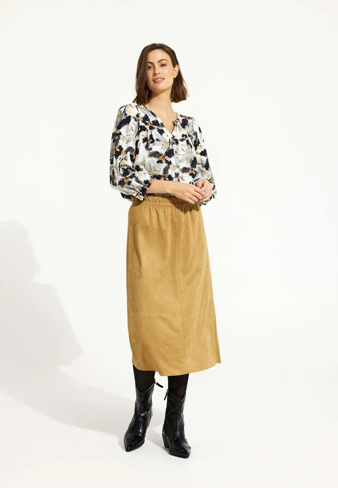 JESSICA SKIRT 16530 191 Sand 191 Women IN FRONT BLOUSES SHIRTS JESSICA SKIRT 16530 191 Sand 191 Women IN FRONT BLOUSES SHIRTS