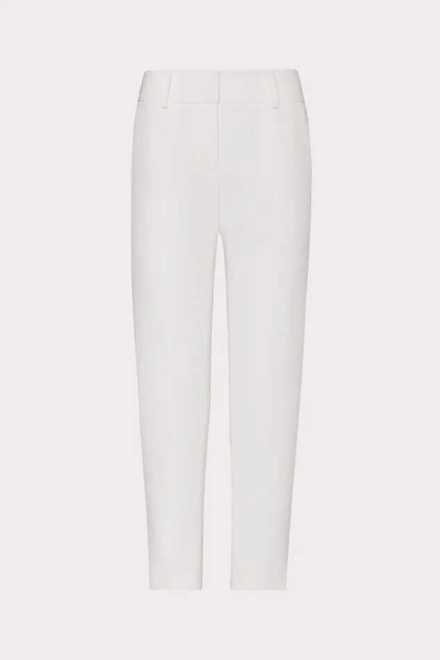 Milly Matching Sets Women Nicola Cady Pants Ecru