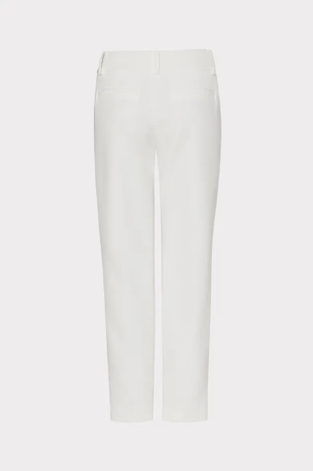 Milly Matching Sets Women Nicola Cady Pants Ecru