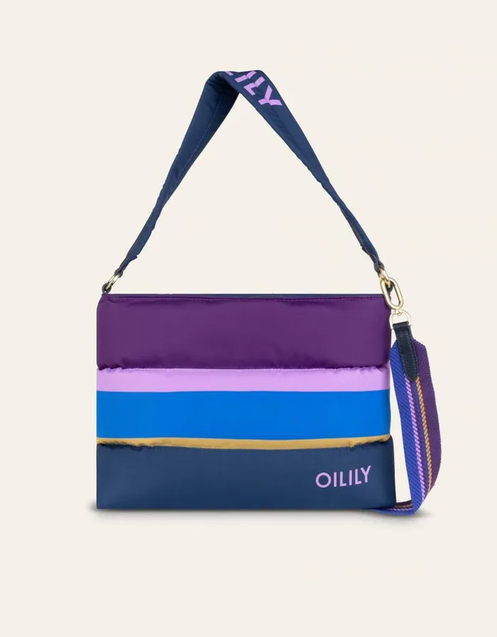 Oilily Shoulder Bags Bags Favor Shoulder Bag Color Blockeclipse