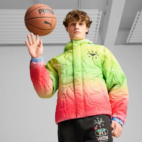 Puma Jackets and Outerwear PUMA X LAMELO BALL 1Love 039s Basketball Jacket Yellow Alert 8211 Men Puma Jackets and Outerwear PUMA X LAMELO BALL 1Love 039s Basketball Jacket Yellow Alert 8211 Men