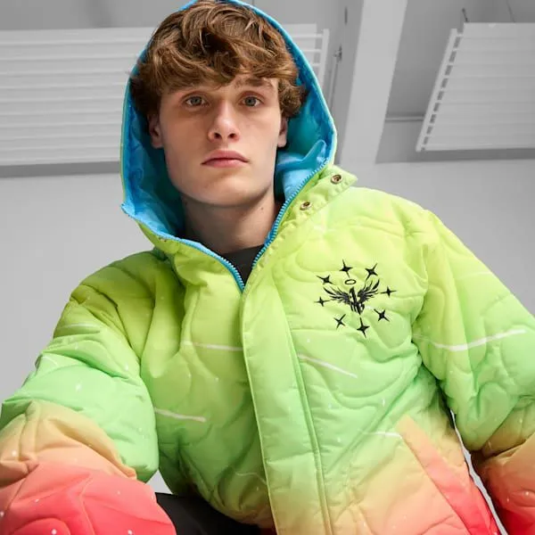 Puma Jackets and Outerwear PUMA X LAMELO BALL 1Love 039s Basketball Jacket Yellow Alert 8211 Men Puma Jackets and Outerwear PUMA X LAMELO BALL 1Love 039s Basketball Jacket Yellow Alert 8211 Men