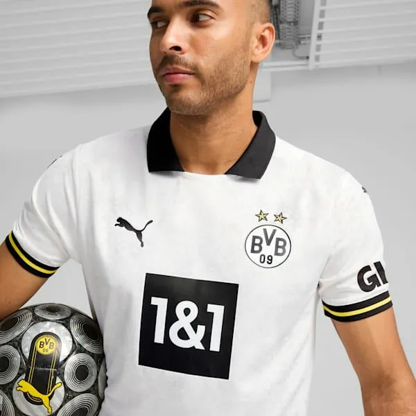 Puma TShirts and Tops Borussia Dortmund 2425 Third Replica 039s Soccer Jersey Puma White 8211 Men Puma TShirts and Tops Borussia Dortmund 2425 Third Replica 039s Soccer Jersey Puma White 8211 Men