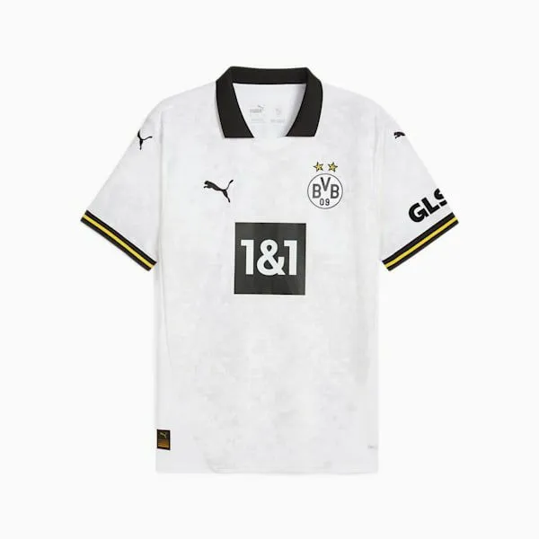 Puma TShirts and Tops Borussia Dortmund 2425 Third Replica 039s Soccer Jersey Puma White 8211 Men Puma TShirts and Tops Borussia Dortmund 2425 Third Replica 039s Soccer Jersey Puma White 8211 Men