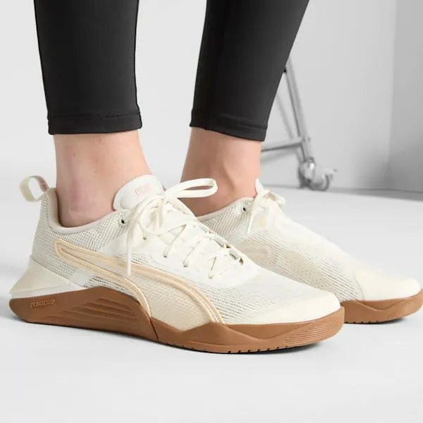 Puma Training and Gym Fuse 30 039s Training Shoes Warm Whitealpine Snowrose Mauvegum 8211 Women Puma Training and Gym Fuse 30 039s Training Shoes Warm Whitealpine Snowrose Mauvegum 8211 Women