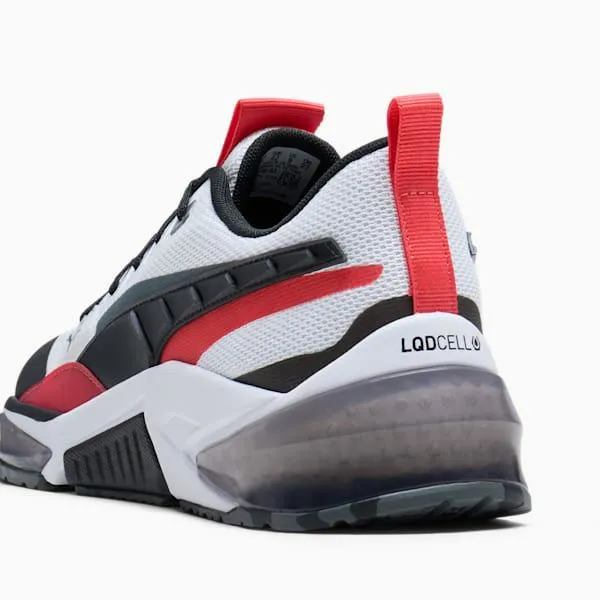 Puma Training and Gym LQDCELL Optic Evo 039s Training Shoes Puma Whitepuma Blackactive Red 8211 Men Puma Training and Gym LQDCELL Optic Evo 039s Training Shoes Puma Whitepuma Blackactive Red 8211 Men