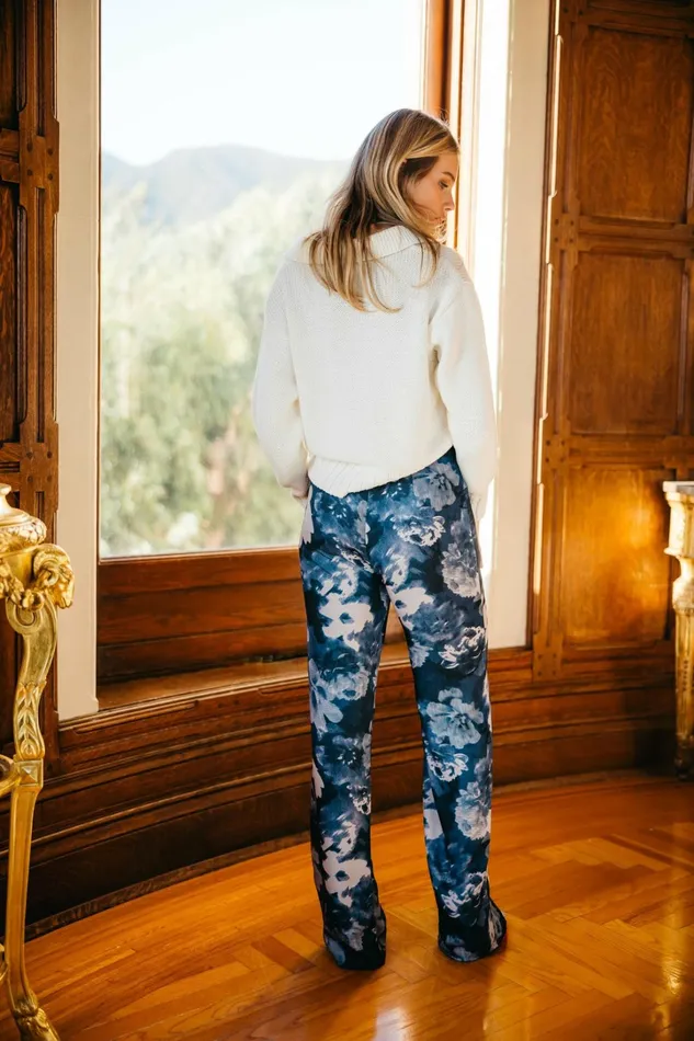 Skatie Bottoms Veda Pant Satin Palisades 8211 Women