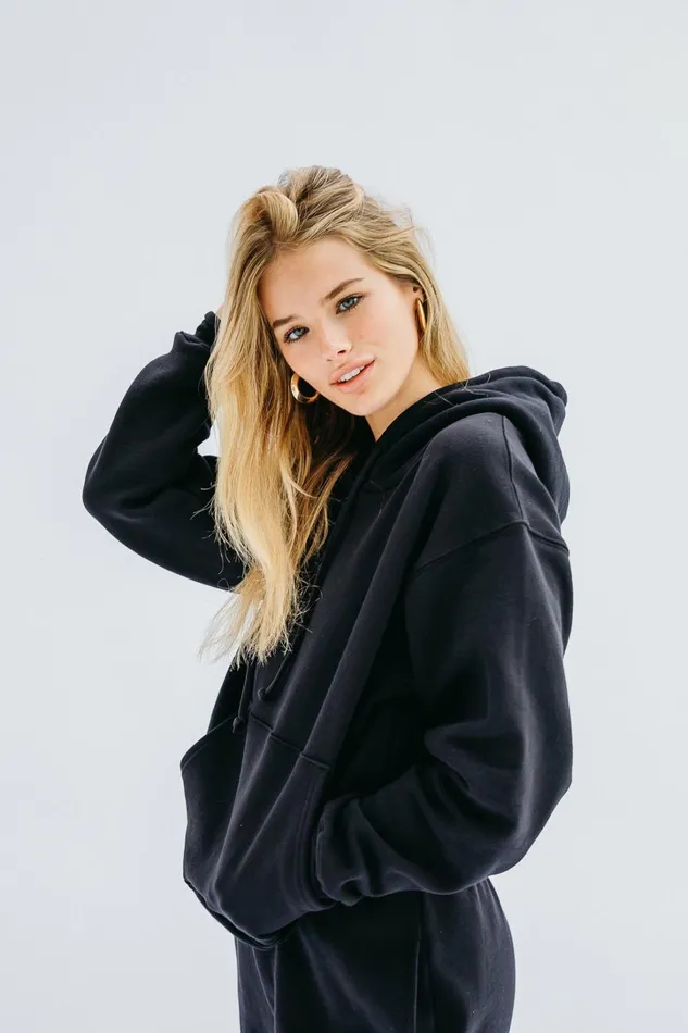 Skatie Sweats ULTRALUX Ana Hoodie Black 8211 Women
