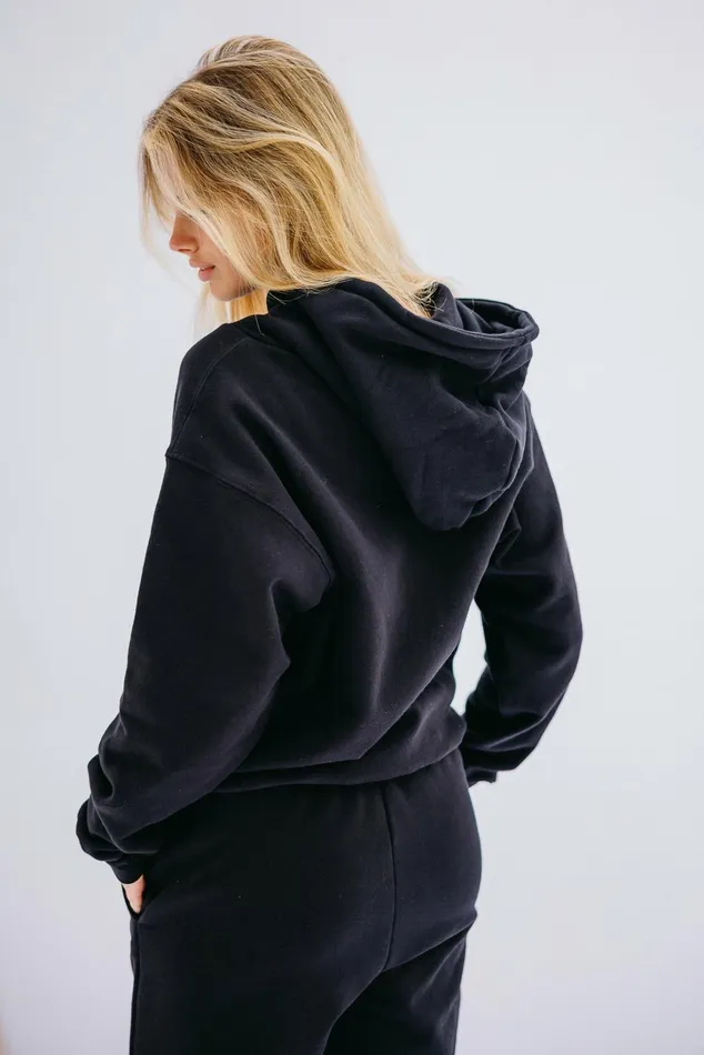 Skatie Sweats ULTRALUX Ana Hoodie Black 8211 Women