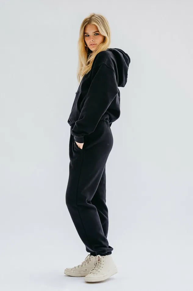 Skatie Sweats ULTRALUX Ana Hoodie Black 8211 Women