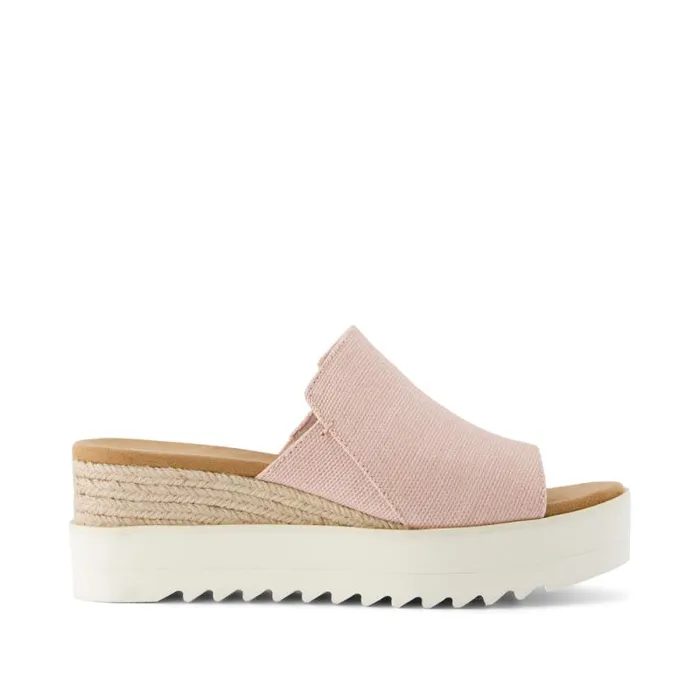 Toms Espadrilles Diana Mule Wedge Sandal Ballet Pink 8211 Women