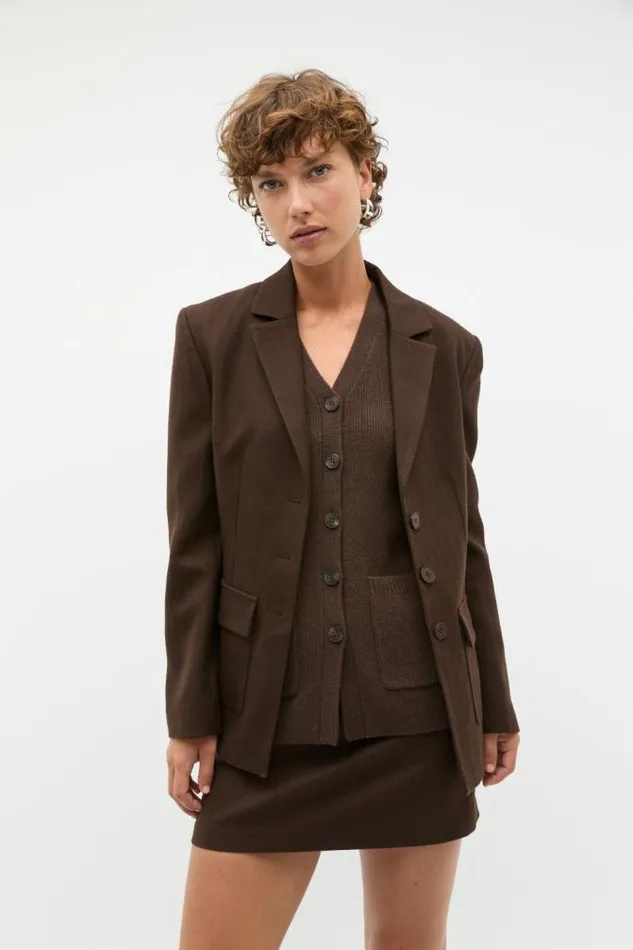 Women Jackets and Vests Seed Heritage Chevron Jacket Chevron