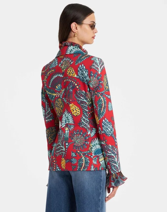247 Jacket Sicomore Red Women La Double J Outerwear 247 Jacket Sicomore Red Women La Double J Outerwear