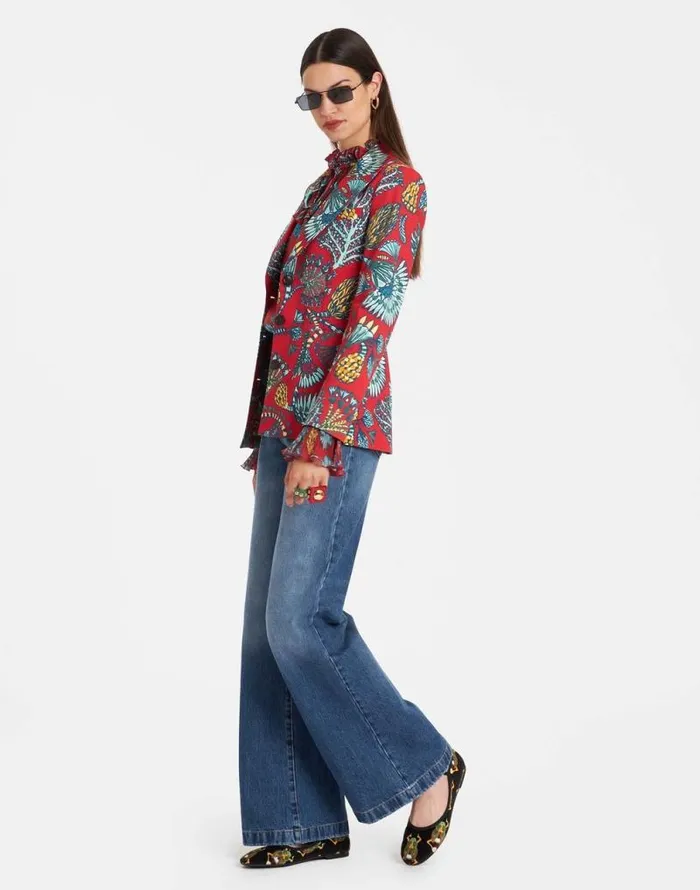 247 Jacket Sicomore Red Women La Double J Outerwear 247 Jacket Sicomore Red Women La Double J Outerwear