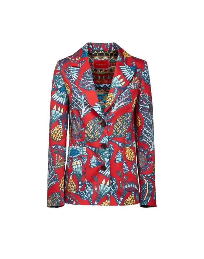 247 Jacket Sicomore Red Women La Double J Outerwear 247 Jacket Sicomore Red Women La Double J Outerwear