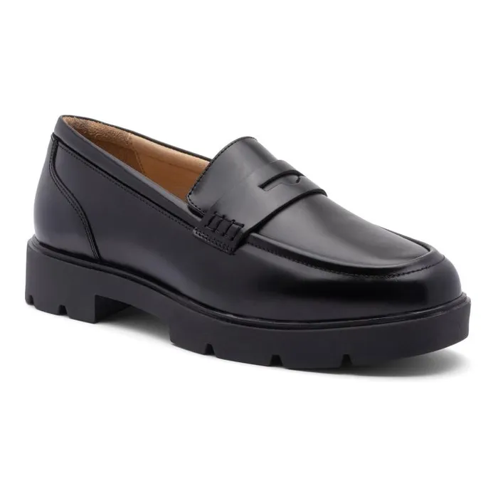 ABEO Boulevard Loafer Metatarsal Black Womens Abeo Casual Shoes