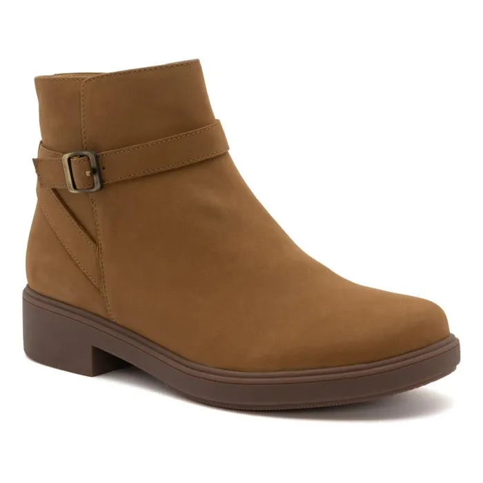 ABEO Compass Buckle Metatarsal Tan Womens Abeo Boots