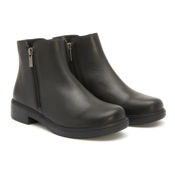 ABEO Compass Zip Metatarsal Black Womens Abeo Boots
