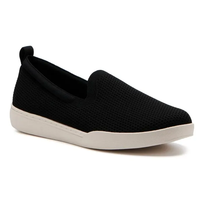 ABEO Encore Knit Slip On Metatarsal Black Womens Abeo Sneakers