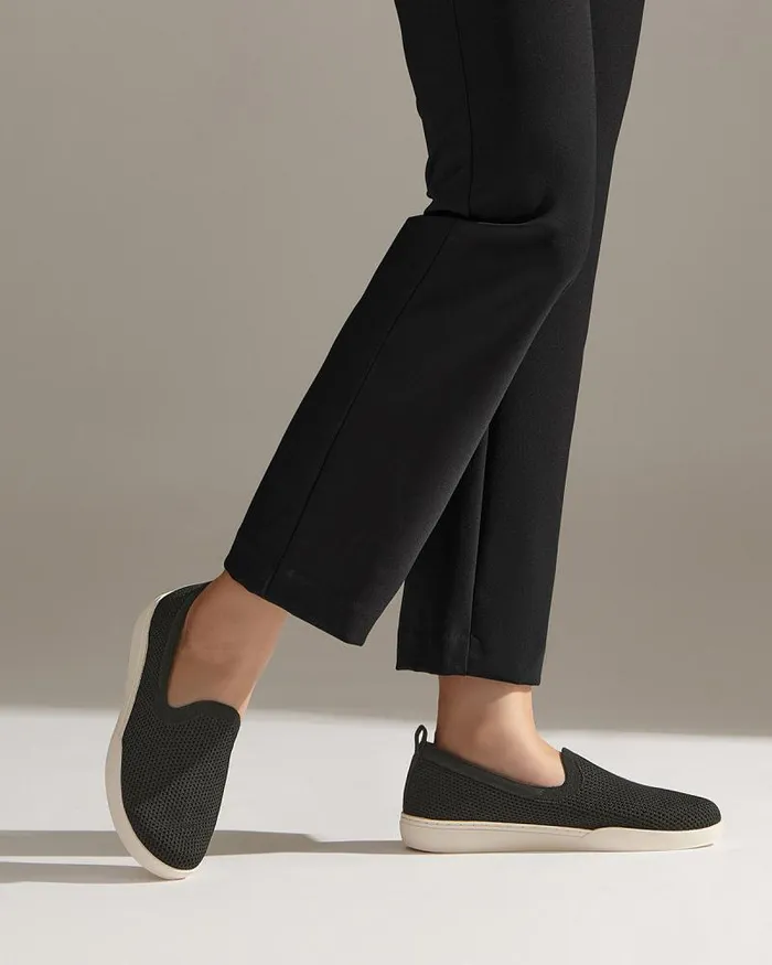 ABEO Encore Knit Slip On Metatarsal Black Womens Abeo Sneakers