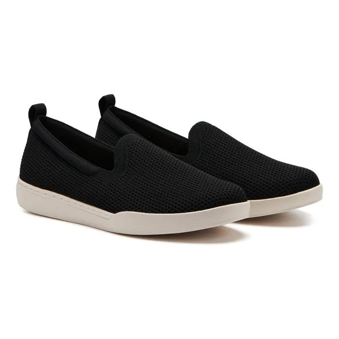 ABEO Encore Knit Slip On Metatarsal Black Womens Abeo Sneakers