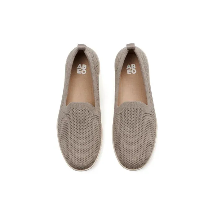 ABEO Encore Knit Slip On Metatarsal Tan Womens Abeo Sneakers