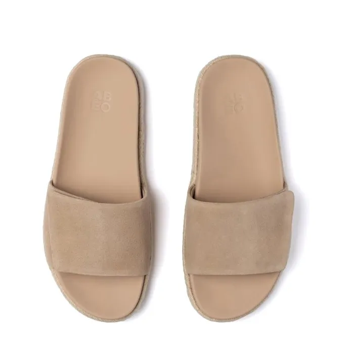 ABEO Isle Slide Metatarsal Beige Womens Abeo Sandals