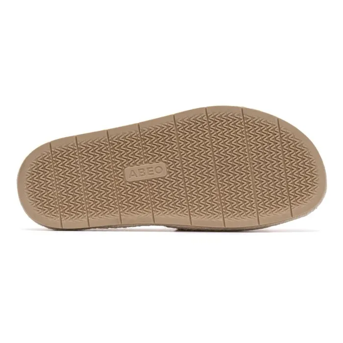 ABEO Isle Slide Metatarsal Beige Womens Abeo Sandals