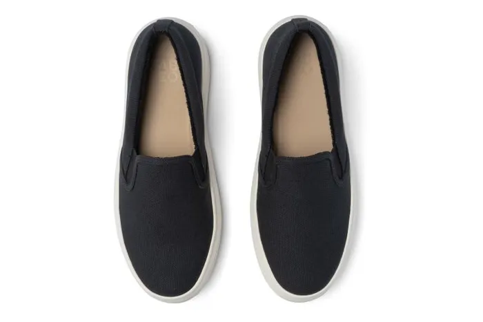 ABEO Jumpstreet Slip On Black Womens Abeo Sneakers