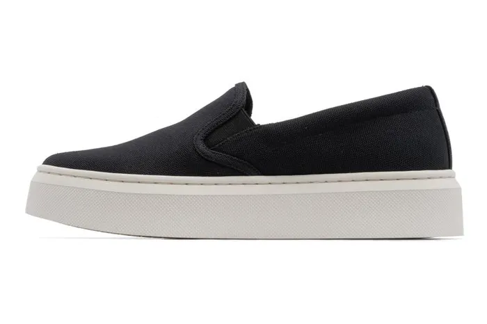 ABEO Jumpstreet Slip On Black Womens Abeo Sneakers