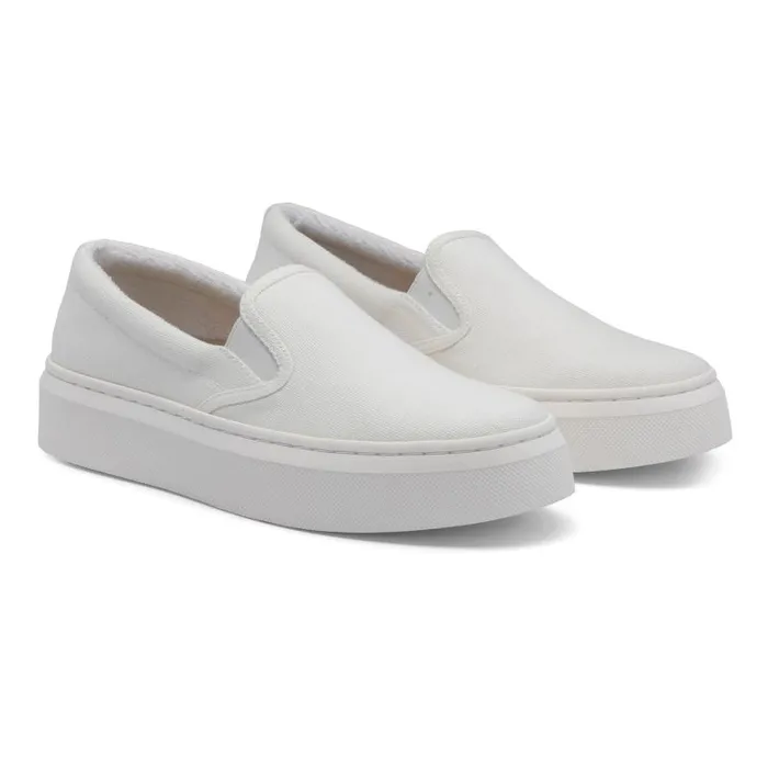 ABEO Jumpstreet Slip On Metatarsal White Womens Abeo Sneakers