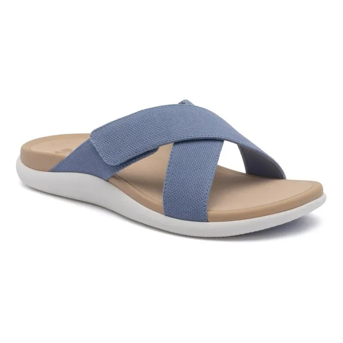ABEO Laguna Slide Blue Womens Abeo Sandals