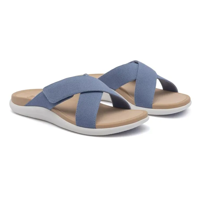ABEO Laguna Slide Blue Womens Abeo Sandals