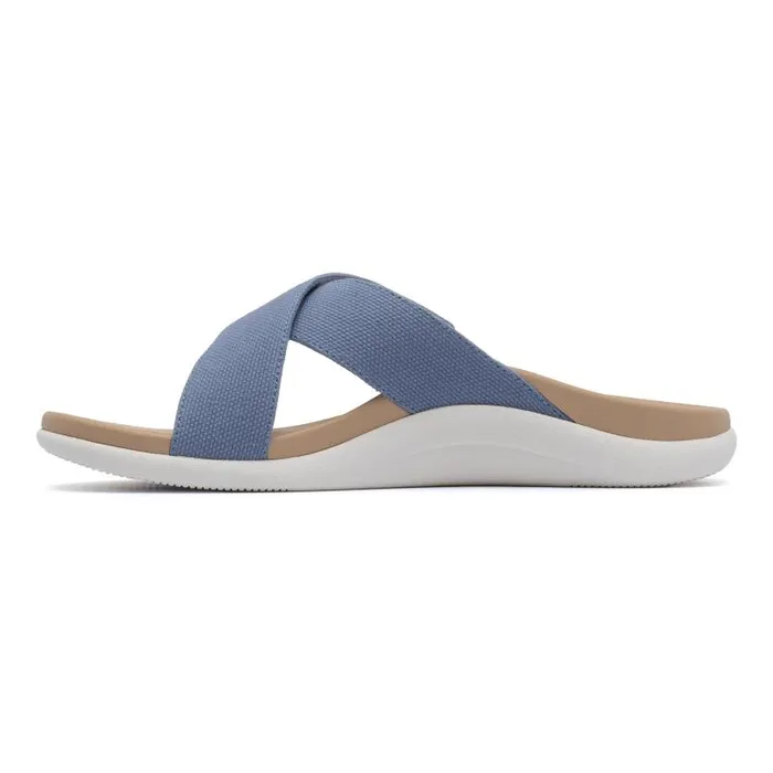 ABEO Laguna Slide Blue Womens Abeo Sandals