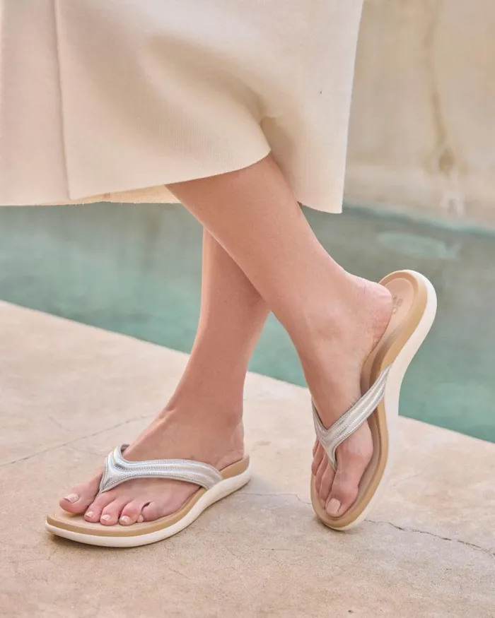 ABEO Laguna Thin Strap Metatarsal Grey Womens Abeo Sandals