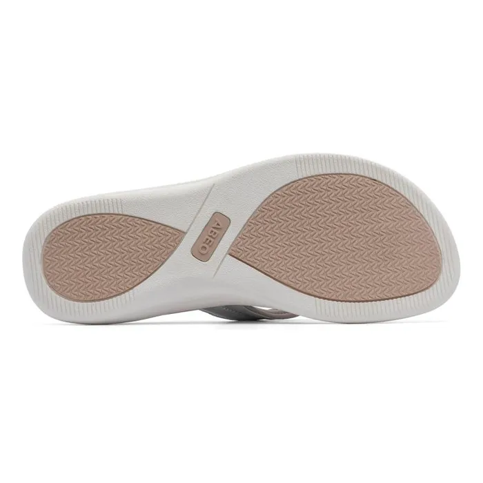 ABEO Laguna Thin Strap Metatarsal Grey Womens Abeo Sandals