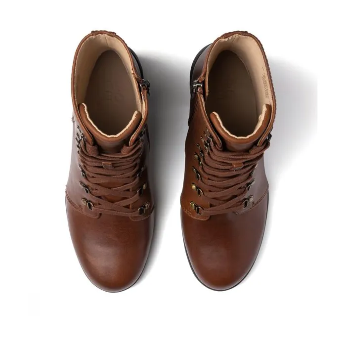 ABEO Metropolis Lace Brown Womens Abeo Boots