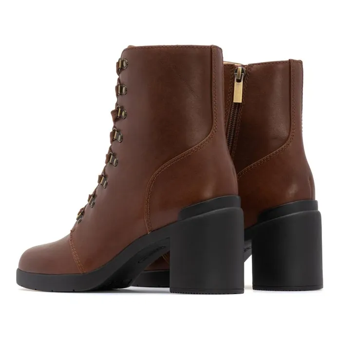 ABEO Metropolis Lace Brown Womens Abeo Boots