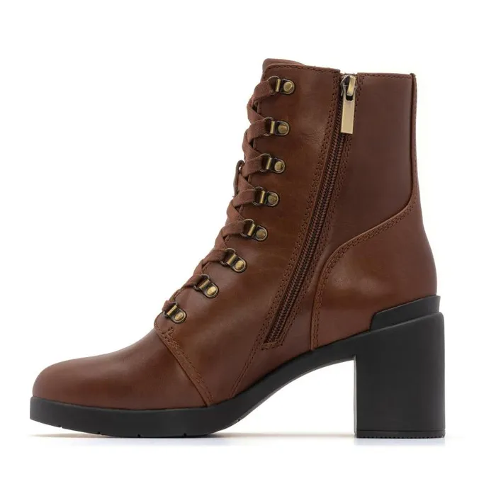 ABEO Metropolis Lace Brown Womens Abeo Boots