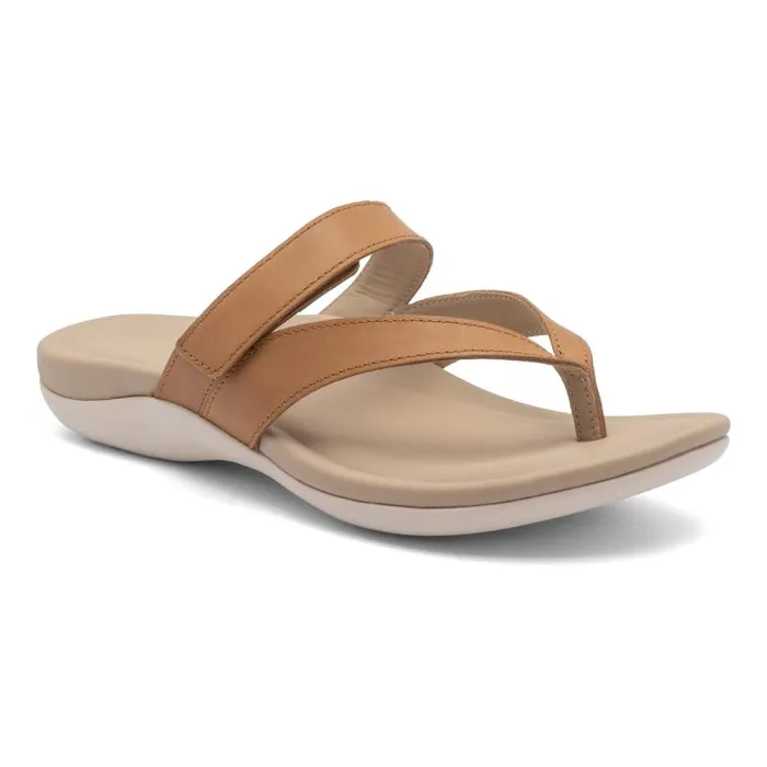 ABEO Oasis Thong Sandal Metatarsal Brown Womens Abeo Sandals