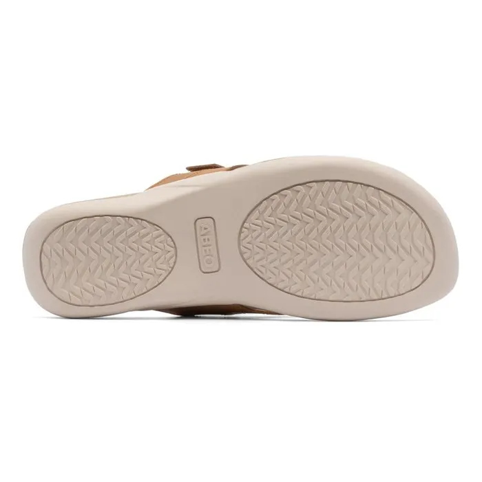 ABEO Oasis Thong Sandal Metatarsal Brown Womens Abeo Sandals