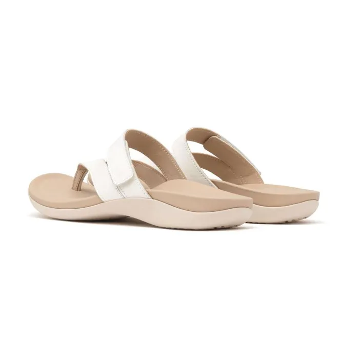 ABEO Oasis Thong Sandal Metatarsal White Womens Abeo Sandals