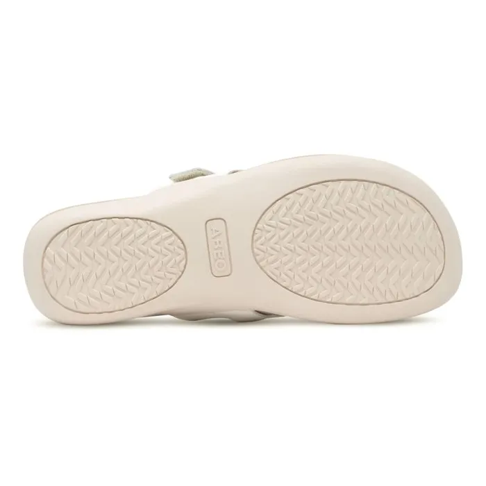 ABEO Oasis Thong Sandal Metatarsal White Womens Abeo Sandals