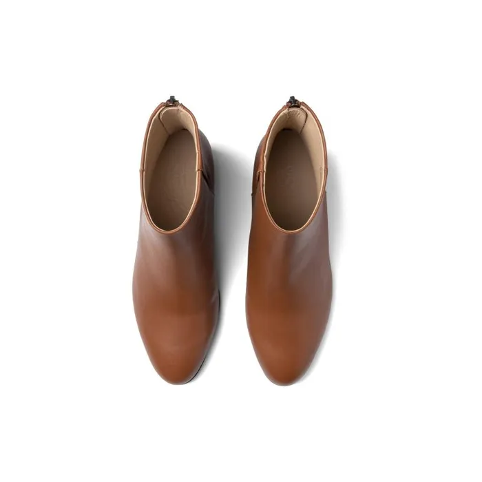 ABEO Plaza Back Zip Brown Womens Abeo Boots
