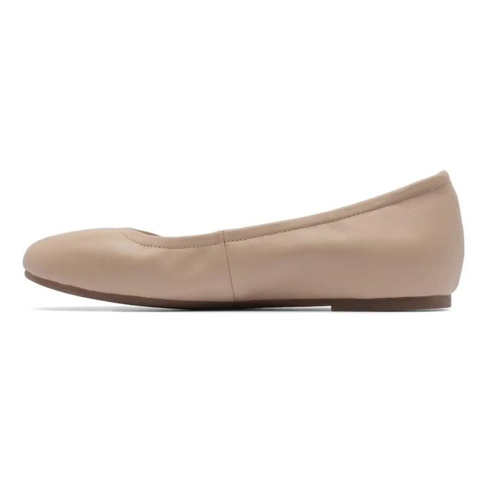 ABEO Promenade Flat Beige Womens Abeo Casual Shoes
