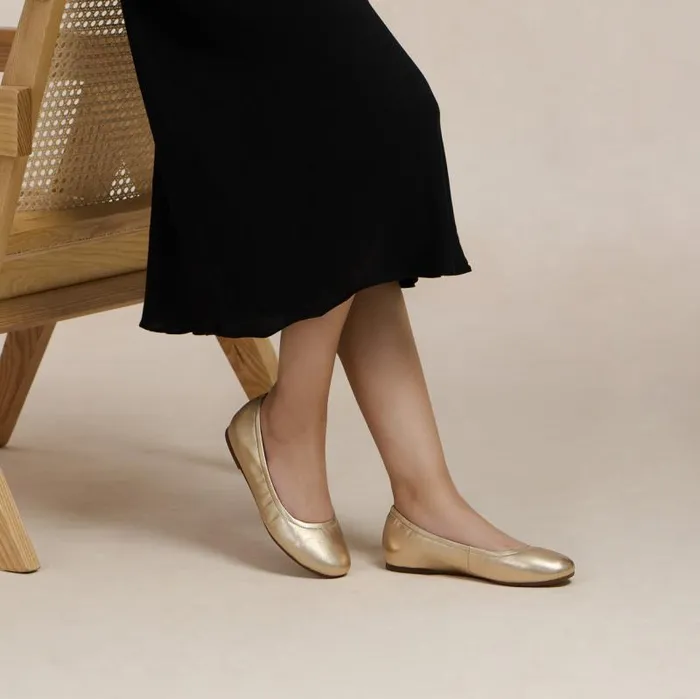 ABEO Promenade Flat Blue Womens Abeo Dress