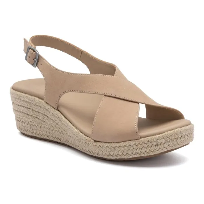 ABEO Riviera Cross Metatarsal Tan Womens Abeo Sandals